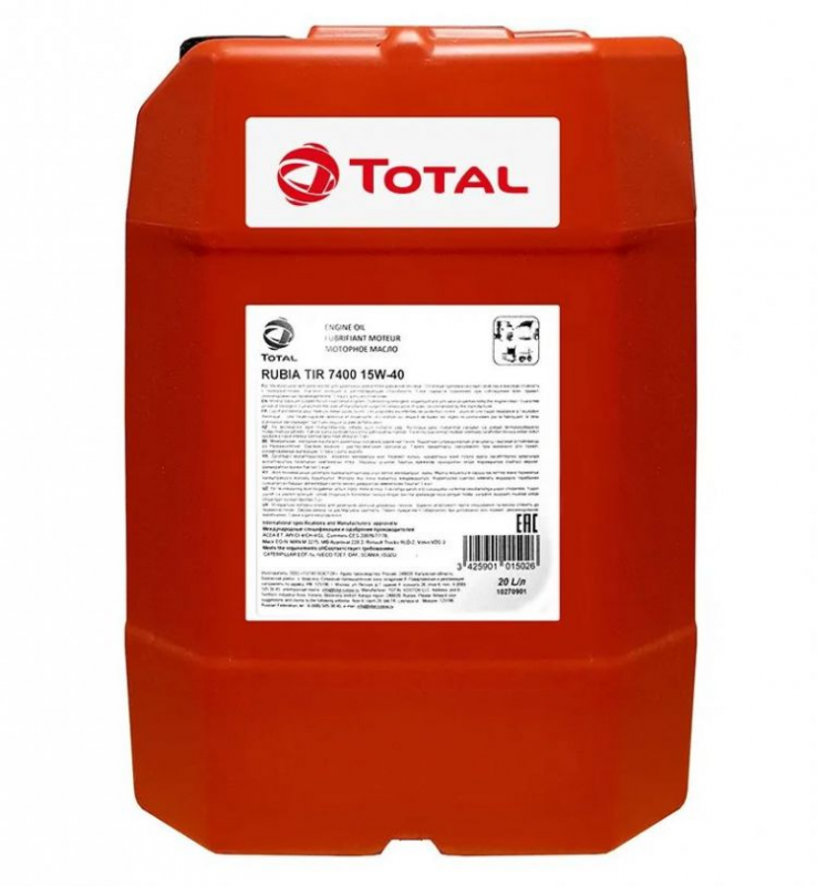 Масло моторное Total Rubia WORKS 1000 15w40 20л-  тг.