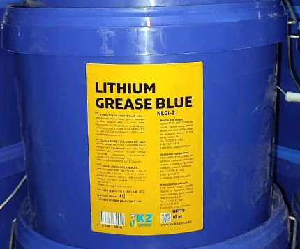 Смазка AVIKS Lithium Grease Blue (синяя) 5кг-  тг.