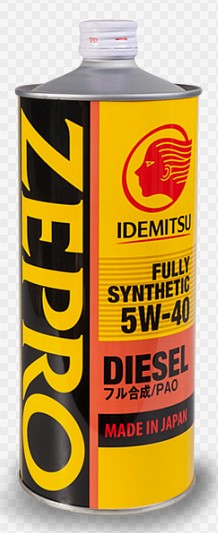 Масло моторное Idemitsu Zepro Diesel CF Fully Synthetic 5W-40 1л-  тг.