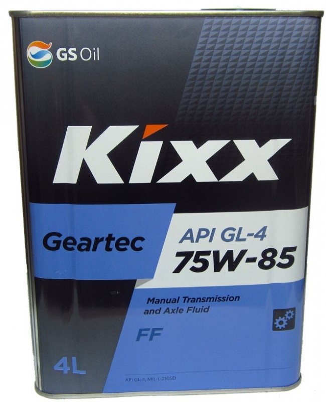 Масло для МКПП KIXX 75w85 GL-4 4л-  тг.