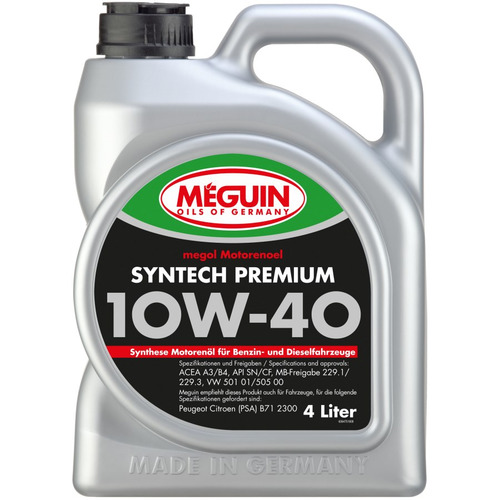 Масло моторное MEGUIN 10w40 4л-  тг.