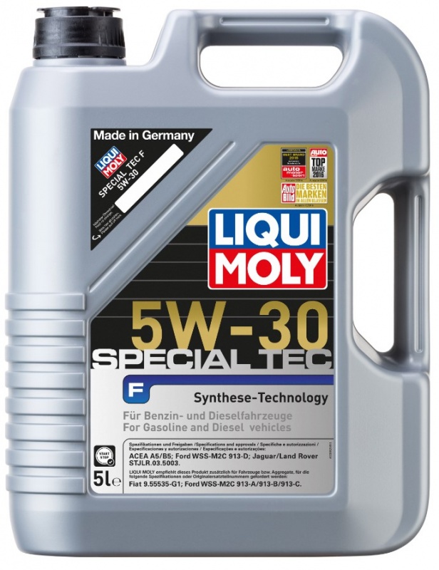 Масло моторное LIQUI MOLY SPECIAL TEC F 5W30 5л-  тг.