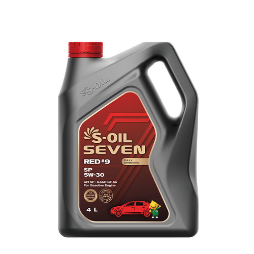 Масло моторное S-OIL RED 9 5W30 /4л/-  тг.