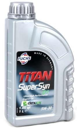 Масло моторное Titan SuperSyn 5W-30 D1 1л-  тг.