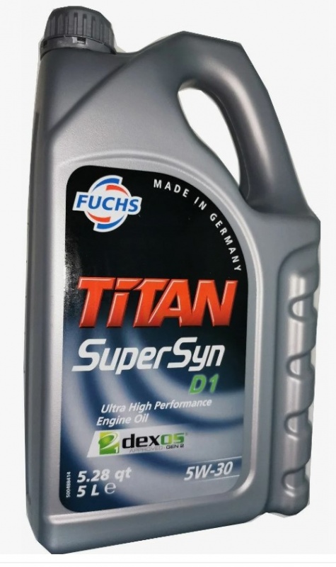 Масло моторное Titan SuperSyn 5W-30 D1 5л-  тг.