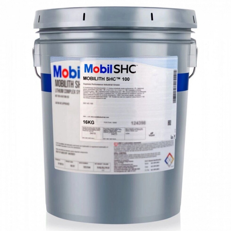 Смазка Mobil Grease Lith SHC 100 16кг-  тг.