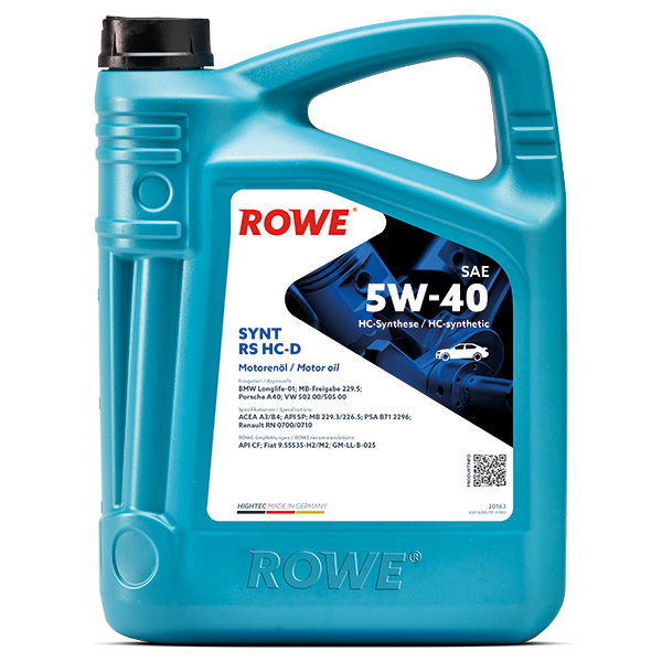 ROWE HIGHTECH SYNT RS HC-D 5w40 5л-  тг.