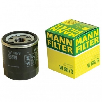 Фильтр масляный Mann W68/3-  тг.