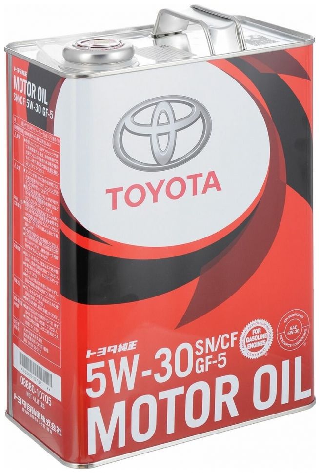 Моторное масло TOYOTA Motor Oil SN 5W-30 4л-  тг.