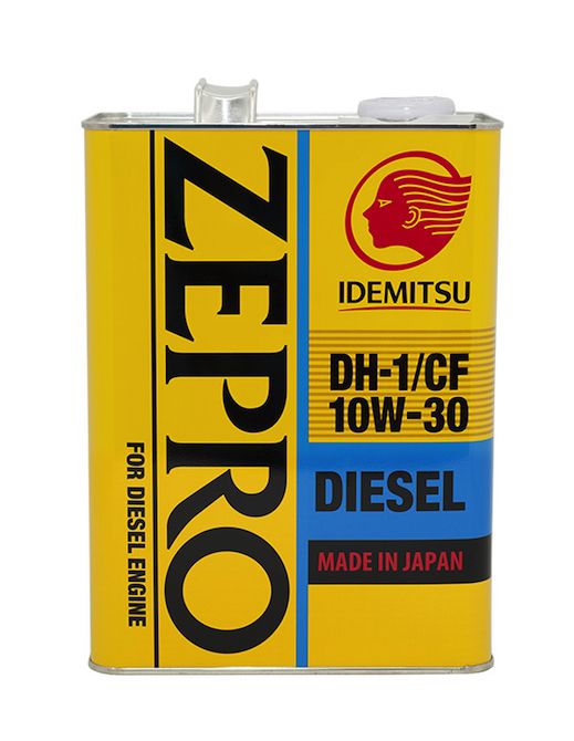 Масло моторное Idemitsu Zepro Diesel 10W-30 DH-1/CF, 4л-  тг.
