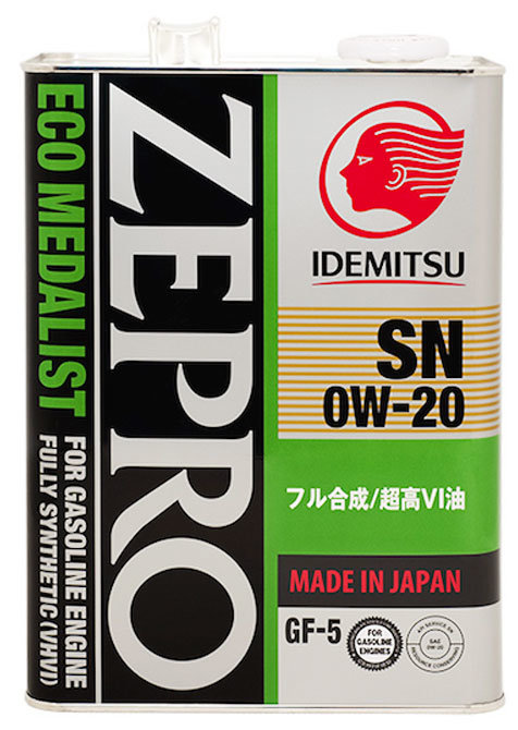 Масло моторное Idemitsu Zepro Eco Medalist 0w20 4л-  тг.