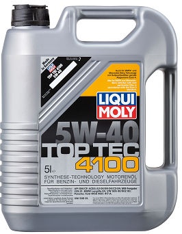 Масло моторное LIQUI MOLY TOP TEC 4100 5W-40 4л-  тг.