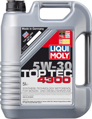 Масло моторное LIQUI MOLY TOP TEC 4300 5W-30 5л-  тг.