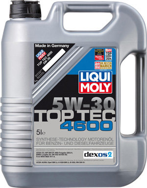Масло моторное LIQUI MOLY TOP TEC 4600 5W-30 5л-  тг.