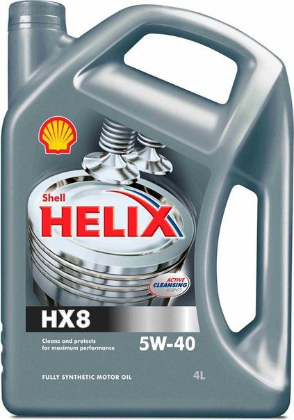 Масло моторное  Shell Helix  HX8 5W-40 4л-  тг.