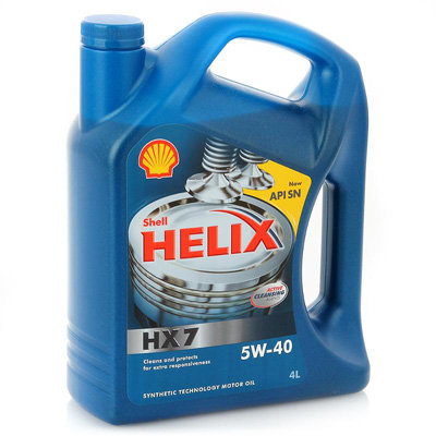 Масло моторное Shell Helix HX7 5W-40 4л-  тг.