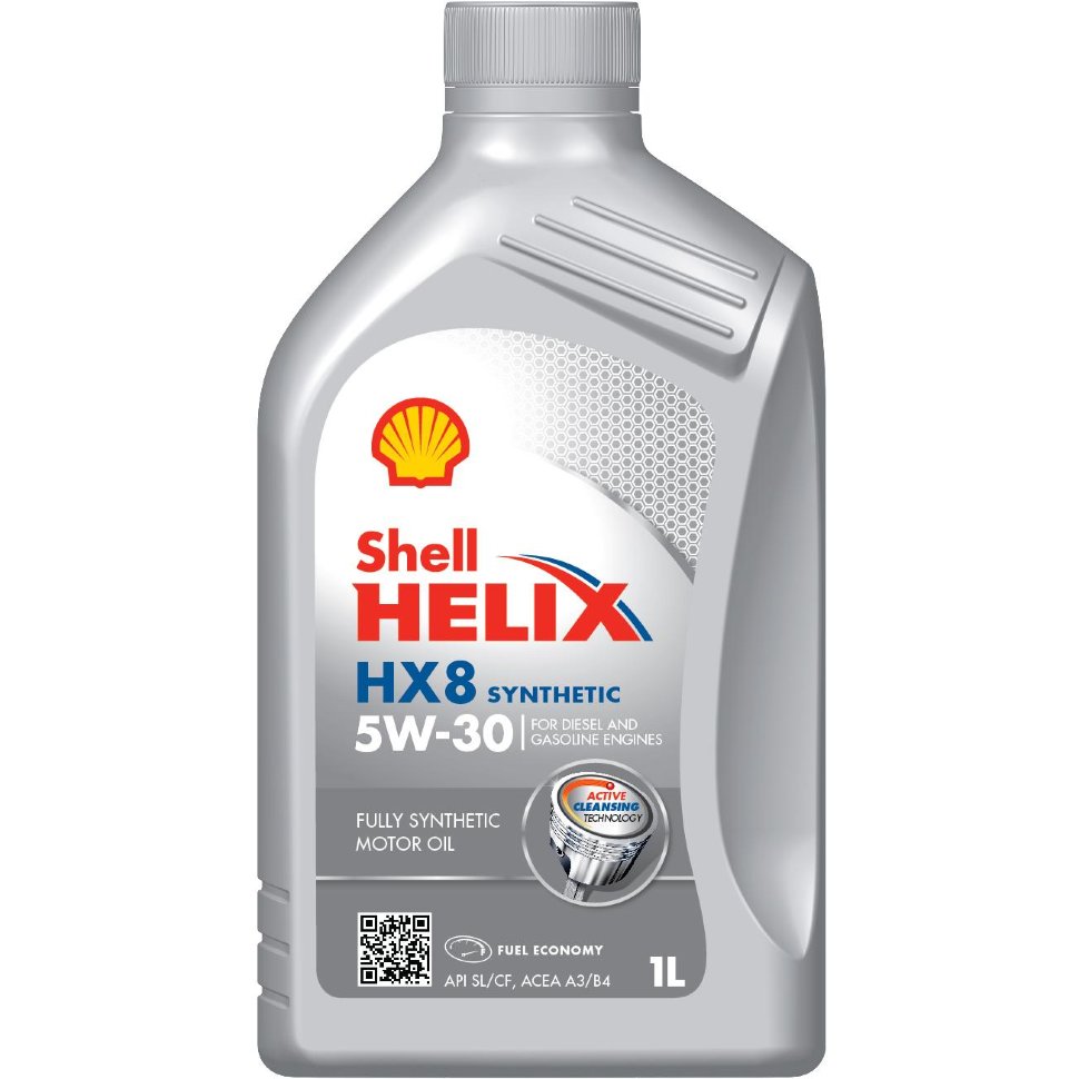 Масло моторное Shell Helix HX8 Synthetic 5W-30 1л-  тг.
