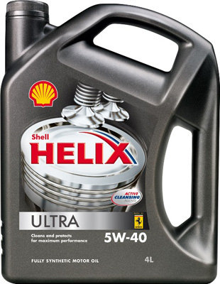 Масло моторное Shell Helix Ultra 5W-40 4л-  тг.