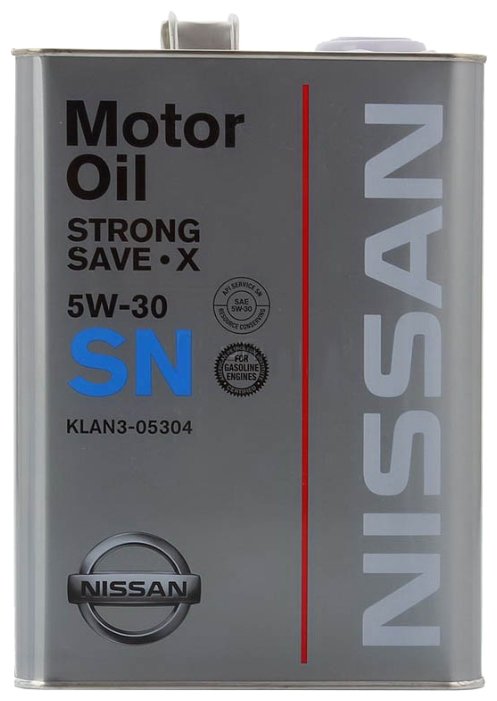Масло моторное оригинальное NISSAN Strong Save 5W30 4л-  тг.