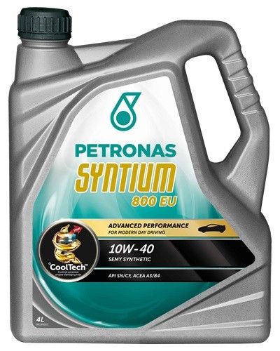Масло моторное PETRONAS Syntium 800 EU 10W-40 4л-  тг.