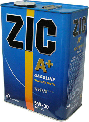 Масло моторное Zic A 5W-30 4л-  тг.